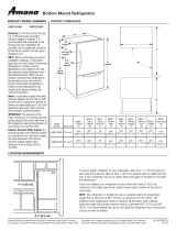 Amana ABB1924BRW Dimension Guide (104.06 KB)