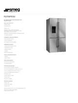 Smeg FQ75XPEDU Bulletin