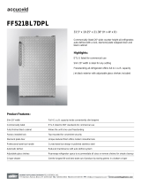 AccuCold FF521BL7DPL Brochure FF521BL7DPL