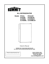 AccuCold FF521BL7DPL Owner's manual