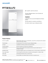 AccuCold FF71ESLLF2 Brochure FF71ESLLF2