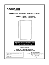 AccuCold CM411L7ADA User guide