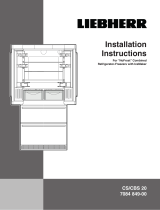 Liebherr CBS-2082 Installation guide