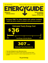 Summit FF63B FF63B Energy Guide