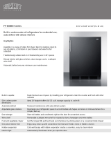 Summit FF63BBI Quick start guide