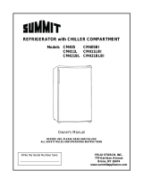 Summit CM421BLBIFR Owner's manual
