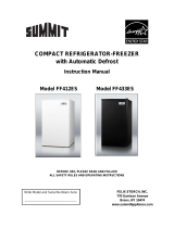 Summit FF412ESCSS User manual