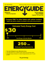 Summit FF64B SS FF64BSS Energy Guide