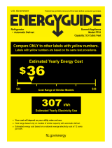 Summit FF61 FF61 Energy Guide