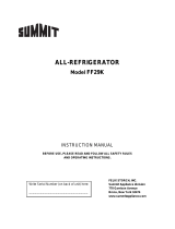 Summit FF29K User manual