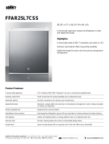 Summit FFAR25L7CSS Quick start guide