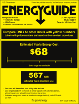 U-Line UCO29FW00A Energy Guides US