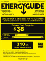 Avanti FF116B0W ff116b0w   energy guide label 12062017