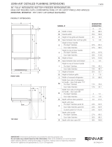 Jenn-Air JB36NXFXLE Dimension Guide EN