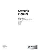 GE Monogram ZSC2202 User manual