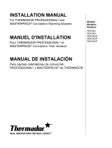 Thermador WDC36J Installation guide