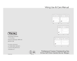 Viking Professional Custom Freestanding Gas & Gas Self-Clean Sealed Burner Ranges User manual