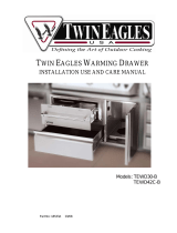 Twin Eagles TEWD42C-B Installation, Use & Care Manual