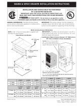 Electrolux EW30WD55QS Installation guide
