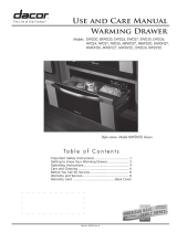 Dacor ERWD30B User manual