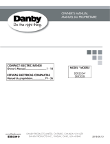 Danby  DER202W  Owner's manual