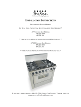 FiveStar TTN3257BW Installation guide