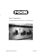 NXR DRGB4801 Installation and Care