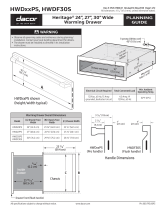 Dacor  HWD30PS  User guide