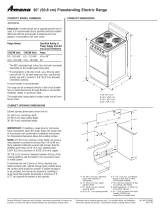 Estate AEP222VAW Dimension Guide (207.67 KB)