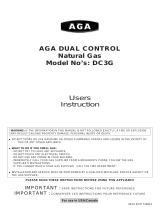 AGA ADC3GBRG Owners Guide   Natural Gas Models