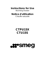 Smeg CTU15S User manual