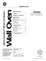 GE Profile PT9800SHSS User manual