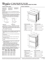 Whirlpool WOS51EC7AW Dimension Guide (438.58 KB)