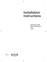 GE Monogram ZSC1001JSS Installation guide