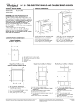 Whirlpool WOS51ES4EW Dimensions Guide