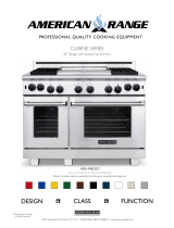 American Range ARR648GDL Cuisine 48 Gas Range