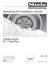 Miele 52713602USA Operating and Installation manual