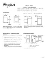 Whirlpool WED4995EW User guide