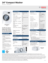 Bosch WAT28401UC Product information
