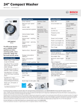 Bosch WAT28402UC Specification