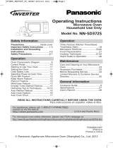 Panasonic NNSD372S NN-SD372S Owner's Manual (English)