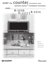 Sharp  R1210TY  Owner's manual