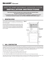 Sharp  R-1514TY  Installation guide