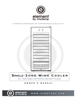 Element by Vinotemp EL-100TSSD Owner's manual