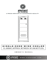 Element by Vinotemp EL-200BAC Owner's manual