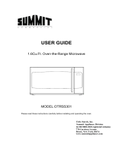 Summit OTRSS301 User manual