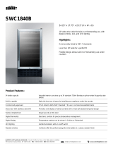 Summit Appliance  SWC1840B  Specification