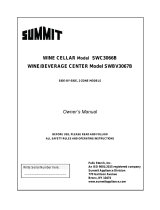 Summit SWBV3067B User manual
