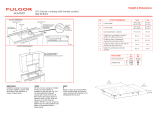 Fulgor Milano F6RT24S1 CutOut & Product Dimensions