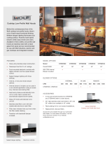 Wolf CTEWH36 Cooktop Low-Profile Wall Hood Quick Reference Guide